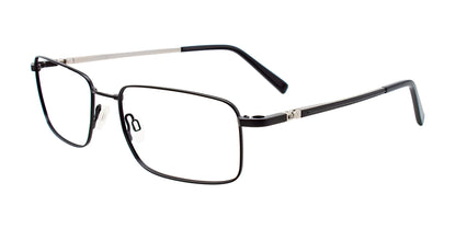 Clip & Twist CT265 Eyeglasses with Clip-on Sunglasses Matt Black