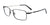 Clip & Twist CT265 Eyeglasses with Clip-on Sunglasses | Size 58 / Matt Black