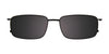 Clip & Twist CT265 Eyeglasses with Clip-on Sunglasses | Size 58 / Clip Only (Color №090)
