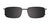 Clip & Twist CT265 Eyeglasses with Clip-on Sunglasses | Size 58 / Clip Only (Color №090)