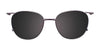 Clip & Twist CT266 Eyeglasses | Size 50 / Matt Black