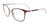 Clip & Twist CT267 Eyeglasses with Clip-on Sunglasses | Size 53 / Matt Brown & Silver