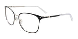 Clip & Twist CT267 Eyeglasses with Clip-on Sunglasses | Size 53