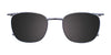 Clip & Twist CT268 Eyeglasses with Clip-on Sunglasses | Size 50 / Clip Only (Color №050)