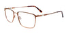 Clip & Twist CT269 Eyeglasses with Clip-on Sunglasses | Size 56 / Satin Brown