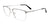 Clip & Twist CT269 Eyeglasses with Clip-on Sunglasses | Size 56 / Satin Steel