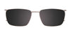 Clip & Twist CT269 Eyeglasses with Clip-on Sunglasses | Size 56 / Clip Only (Color №020)