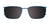 Clip & Twist CT269 Eyeglasses with Clip-on Sunglasses | Size 56 / Clip Only (Color №050)