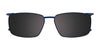 Clip & Twist CT270 Eyeglasses with Clip-on Sunglasses | Size 56 / Clip Only (Color №050)