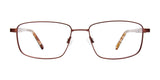 Clip & Twist CT271 Eyeglasses with Clip-on Sunglasses | Size 55