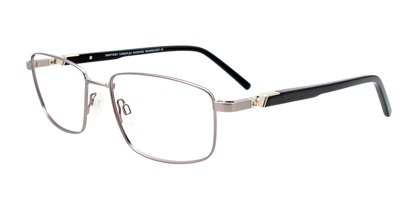 Clip & Twist CT271 Eyeglasses Satin Grey / Black