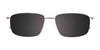 Clip & Twist CT271 Eyeglasses with Clip-on Sunglasses | Size 55 / Clip Only (Color №020)