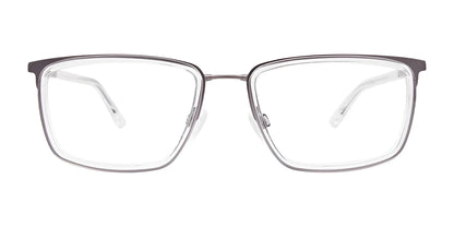 Clip & Twist CT272 Eyeglasses with Clip-on Sunglasses | Size 54