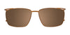 Clip & Twist CT272 Eyeglasses with Clip-on Sunglasses | Size 54 / Clip Only (Color №010)