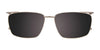 Clip & Twist CT272 Eyeglasses with Clip-on Sunglasses | Size 54 / Clip Only (Color №070)