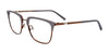 Clip & Twist CT275 Eyeglasses with Clip-on Sunglasses | Size 54 / Matt Grey & Satin Copper