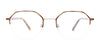 Clip & Twist CT278 Eyeglasses with Clip-on Sunglasses | Size 49 / Satin Blue/Gradient Blue