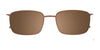 Clip & Twist CT279 Eyeglasses with Clip-on Sunglasses | Size 53 / Clip Only (Color №010)