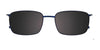Clip & Twist CT279 Eyeglasses with Clip-on Sunglasses | Size 53 / Clip Only (Color №050)