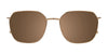 Clip & Twist CT280 Eyeglasses with Clip-on Sunglasses | Size 50 / Blue Tortoise & Steel