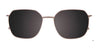 Clip & Twist CT280 Eyeglasses with Clip-on Sunglasses | Size 50 / Blue Tortoise & Steel