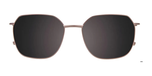 Clip & Twist CT280 Eyeglasses with Clip-on Sunglasses / Size 50 / Blue Tortoise & Steel