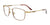 Clip & Twist CT281 Eyeglasses with Clip-on Sunglasses | Size 53 / Antique Gold & Brown