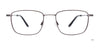 Clip & Twist CT281 Eyeglasses with Clip-on Sunglasses | Size 53 / Antique Gold & Brown