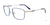 Clip & Twist CT281 Eyeglasses with Clip-on Sunglasses | Size 53 / Steel & Blue