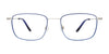 Clip & Twist CT281 Eyeglasses with Clip-on Sunglasses | Size 53 / Antique Gold & Brown