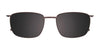 Clip & Twist CT281 Eyeglasses with Clip-on Sunglasses | Size 53 / Clip Only (Color №020)