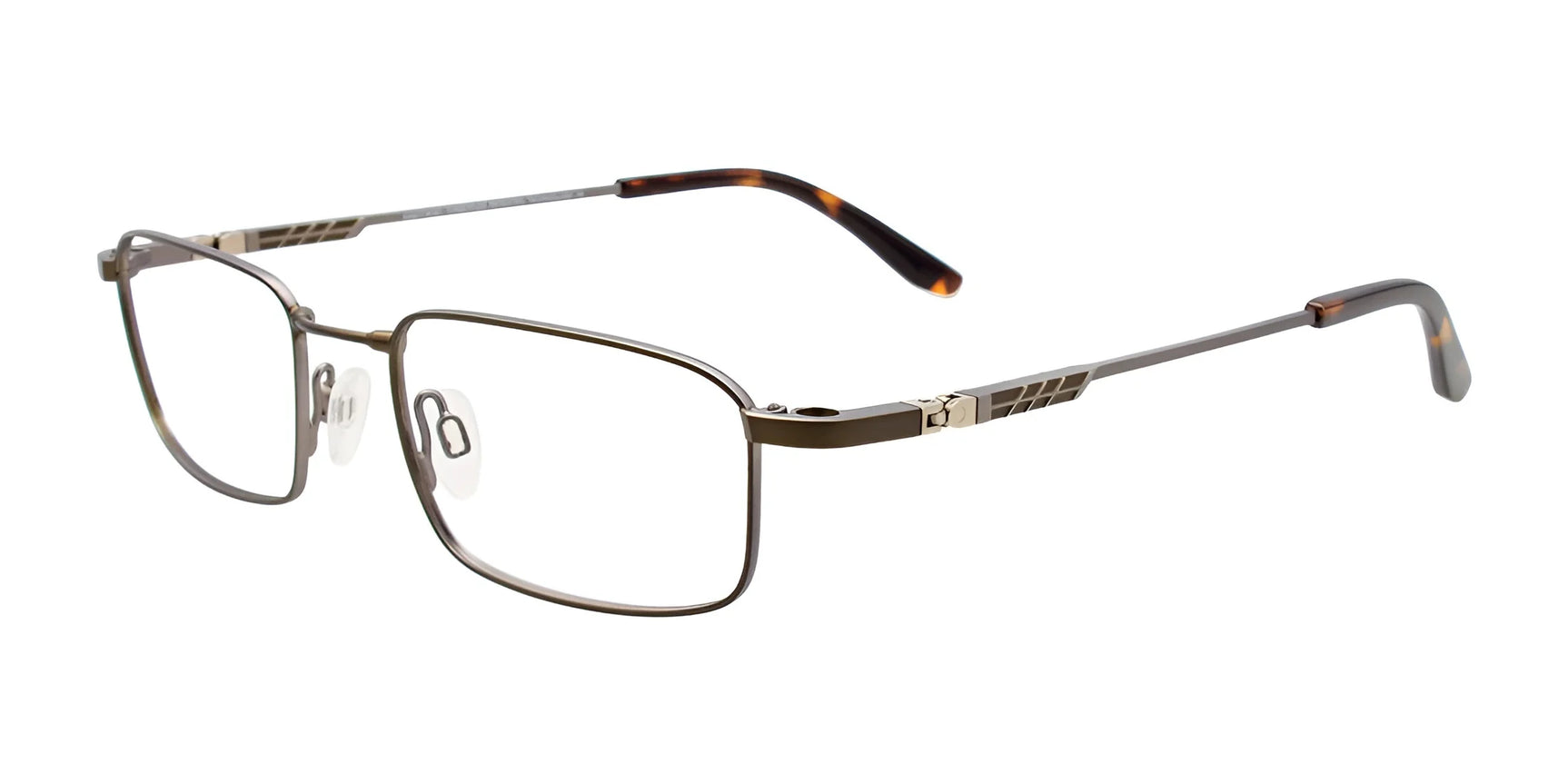 Clip & Twist CT282 Eyeglasses Grey & Khaki