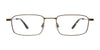Clip & Twist CT282 Eyeglasses with Clip-on Sunglasses | Size 49 / Black & Blue