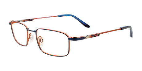 Clip & Twist CT282 Eyeglasses Blue & Copper