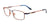 Clip & Twist CT282 Eyeglasses with Clip-on Sunglasses | Size 49 / Blue & Copper