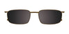 Clip & Twist CT282 Eyeglasses with Clip-on Sunglasses | Size 49 / Clip Only (Color №010)