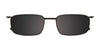 Clip & Twist CT282 Eyeglasses with Clip-on Sunglasses | Size 49 / Clip Only (Color №090)