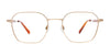Clip & Twist CT283 Eyeglasses with Clip-on Sunglasses | Size 52 / Dark Steel & Amber Tortoise