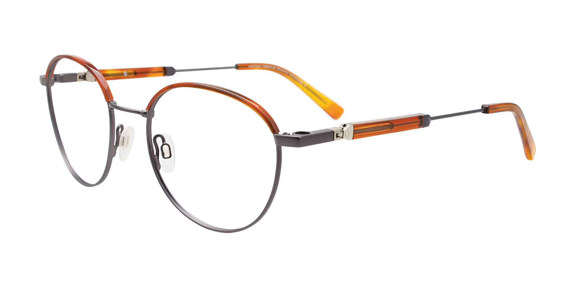 Clip & Twist CT284 Eyeglasses Steel & Demiblond