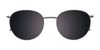 Clip & Twist CT284 Eyeglasses with Clip-on Sunglasses | Size 50 / Clip Only (Color №020)