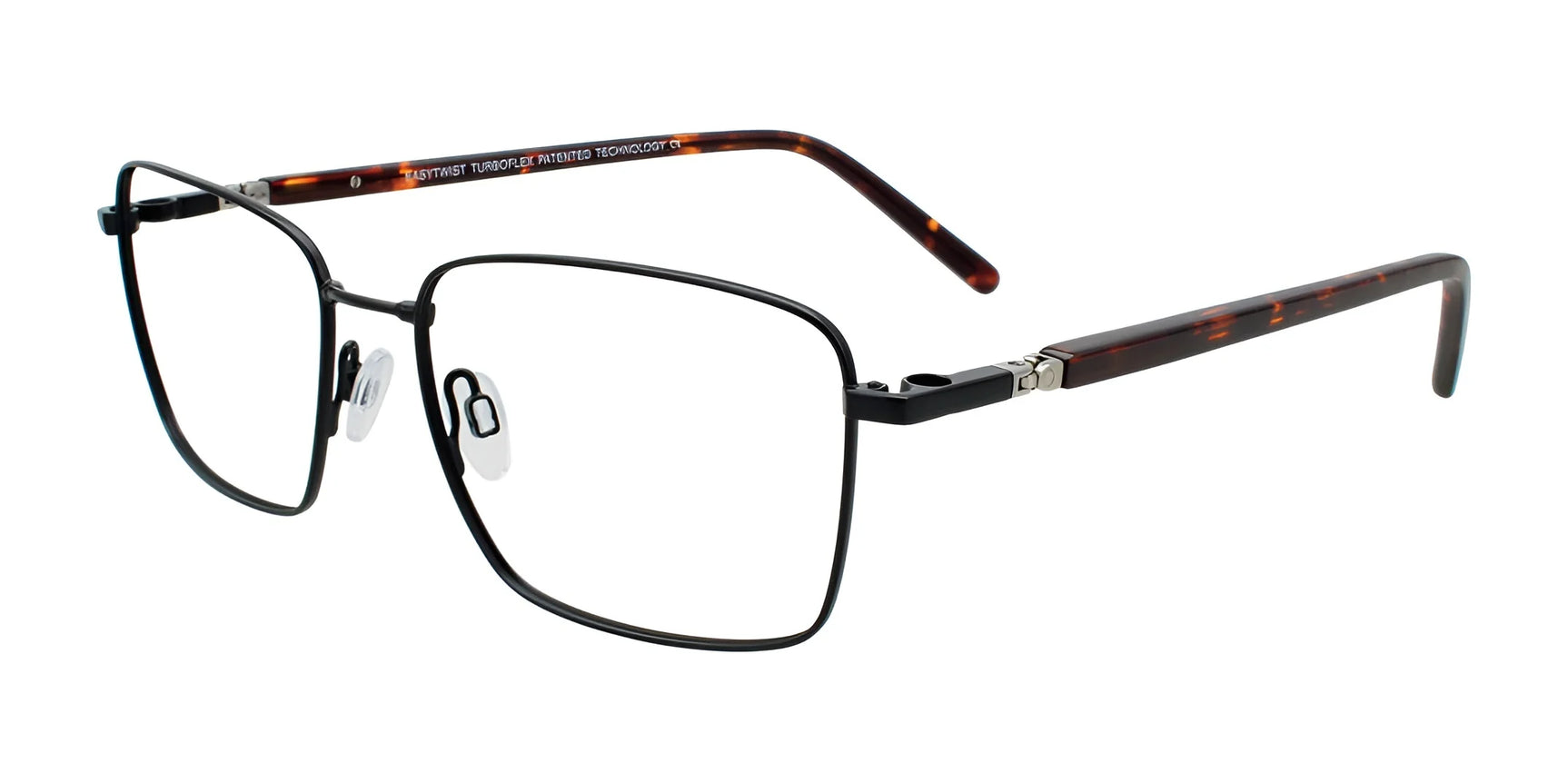 Clip & Twist CT286 Eyeglasses Black