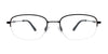 Clip & Twist CT288 Eyeglasses | Size 54 / Shiny Black