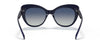 Coach C3448 HC8317 Sunglasses / Navy №56324L / Blue Gradient (2N 21%) / Size 54