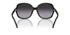 Coach CH568 HC8360U Sunglasses / Black №50028G / Grey Gradient (3N 13%) / Size 57