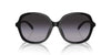 Coach CH568 HC8360U Sunglasses / Black №50028G / Grey Gradient (3N 13%) / Size 57