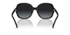 Coach CH568 HC8360U Sunglasses / Black №50028G / Grey Gradient (3N 13%) / Size 57