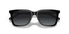 Coach CL916 HC8385U Sunglasses / Black №5002T3 / Grey Gradient Polar (3P 10.7%) / Size 54