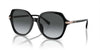 Coach CL928 HC8377U Sunglasses / Black №5002T3 / Grey Gradient Polar (3P 12%) / Size 55