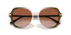 Coach CL928 HC8377U Sunglasses / Black №5002T3 / Grey Gradient Polar (3P 12%) / Size 55
