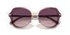 Coach CL928 HC8377U Sunglasses / Black №5002T3 / Grey Gradient Polar (3P 12%) / Size 55